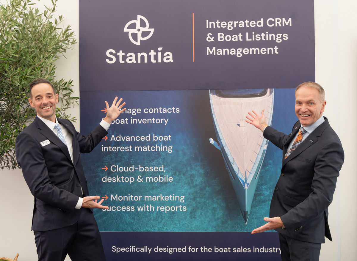TheYachtMarket.com launches Stantia CRM and boat inventory management system at Southampton International Boat Show on 13 September 2024.